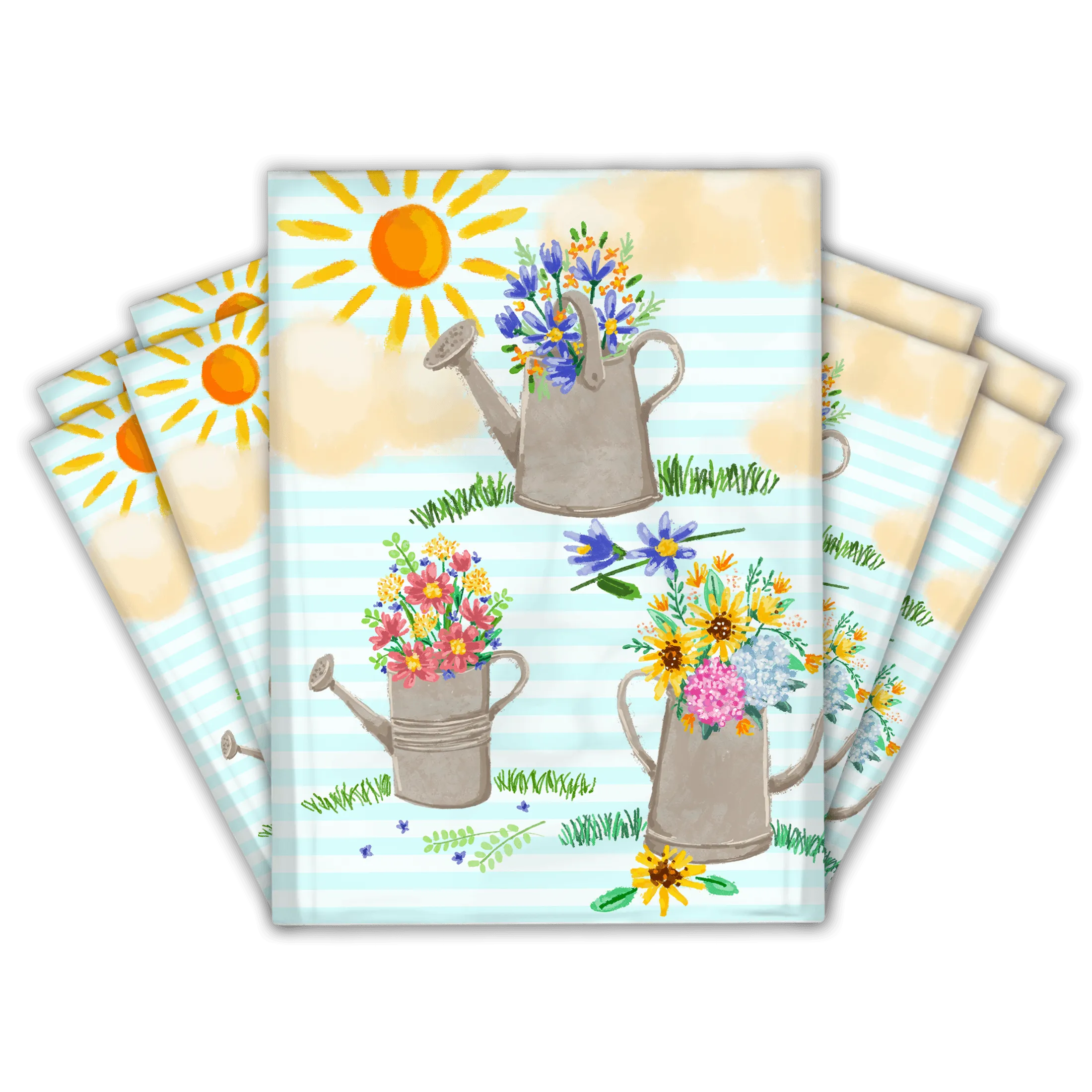 10x13 Watering Can Poly Mailers Shipping Envelopes Premium Printed Bags