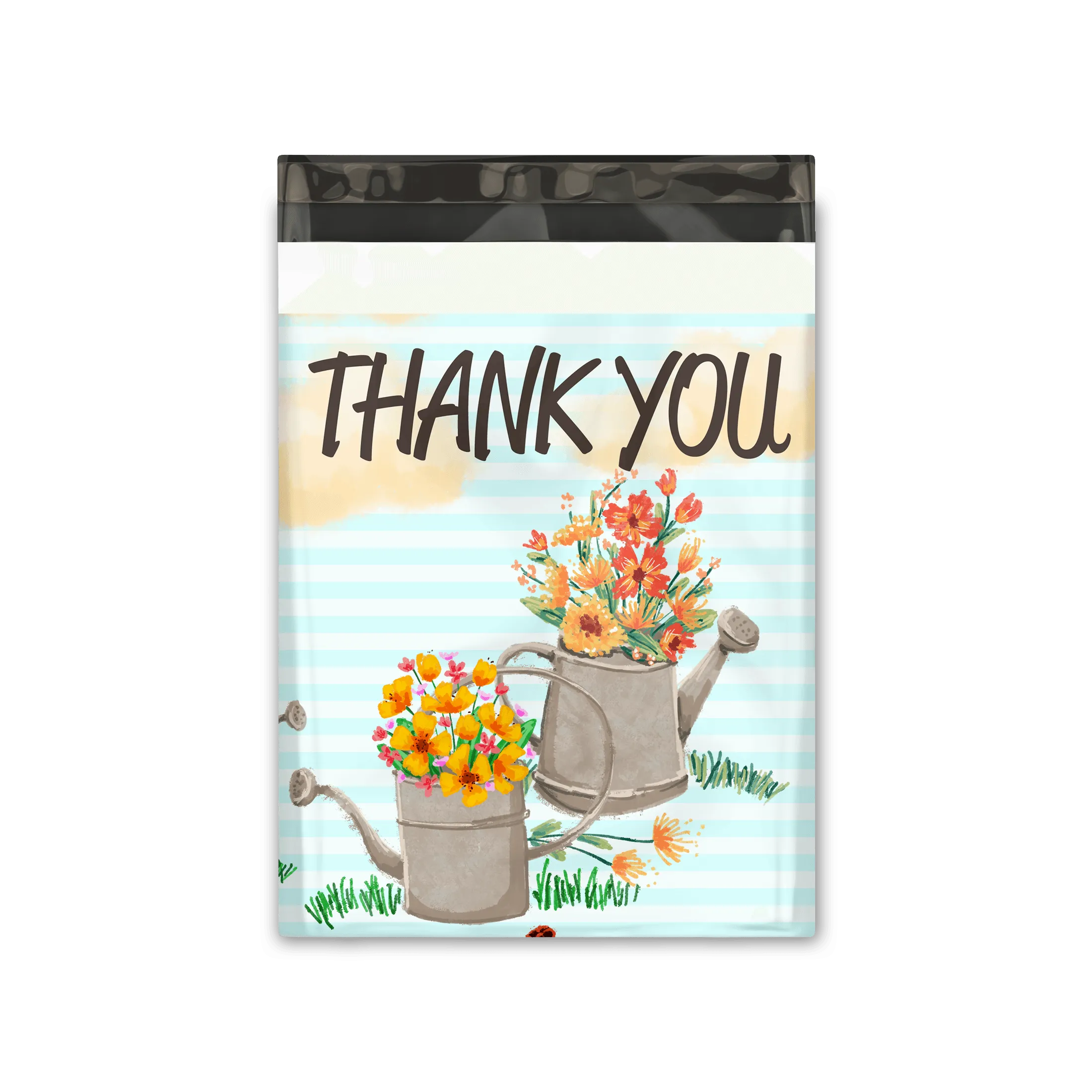 10x13 Watering Can Poly Mailers Shipping Envelopes Premium Printed Bags