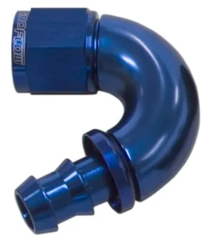 510 Series Full Flow Tight Radius Push Lock 150° Hose End -12AN AF515-12