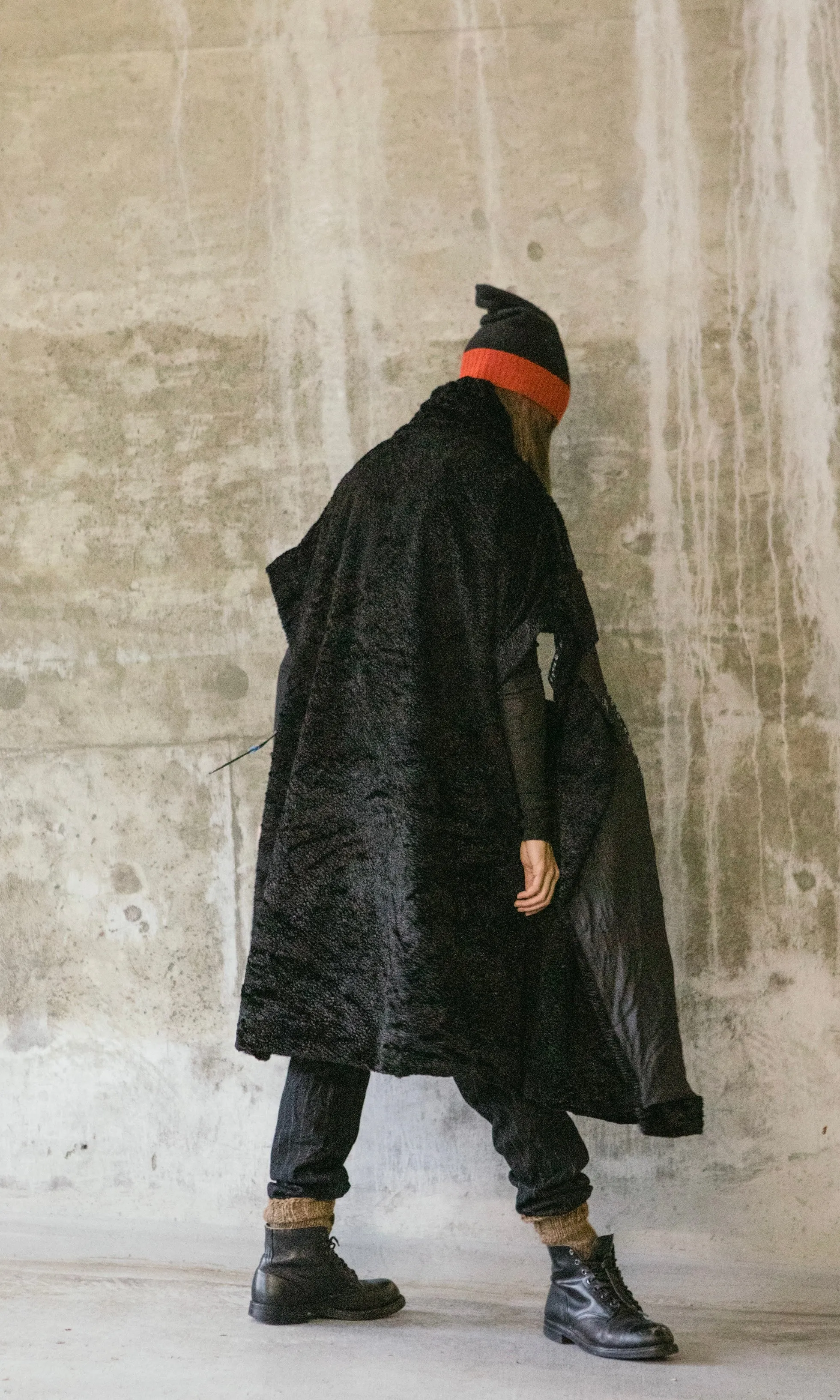 BATWING SLEEVE COAT