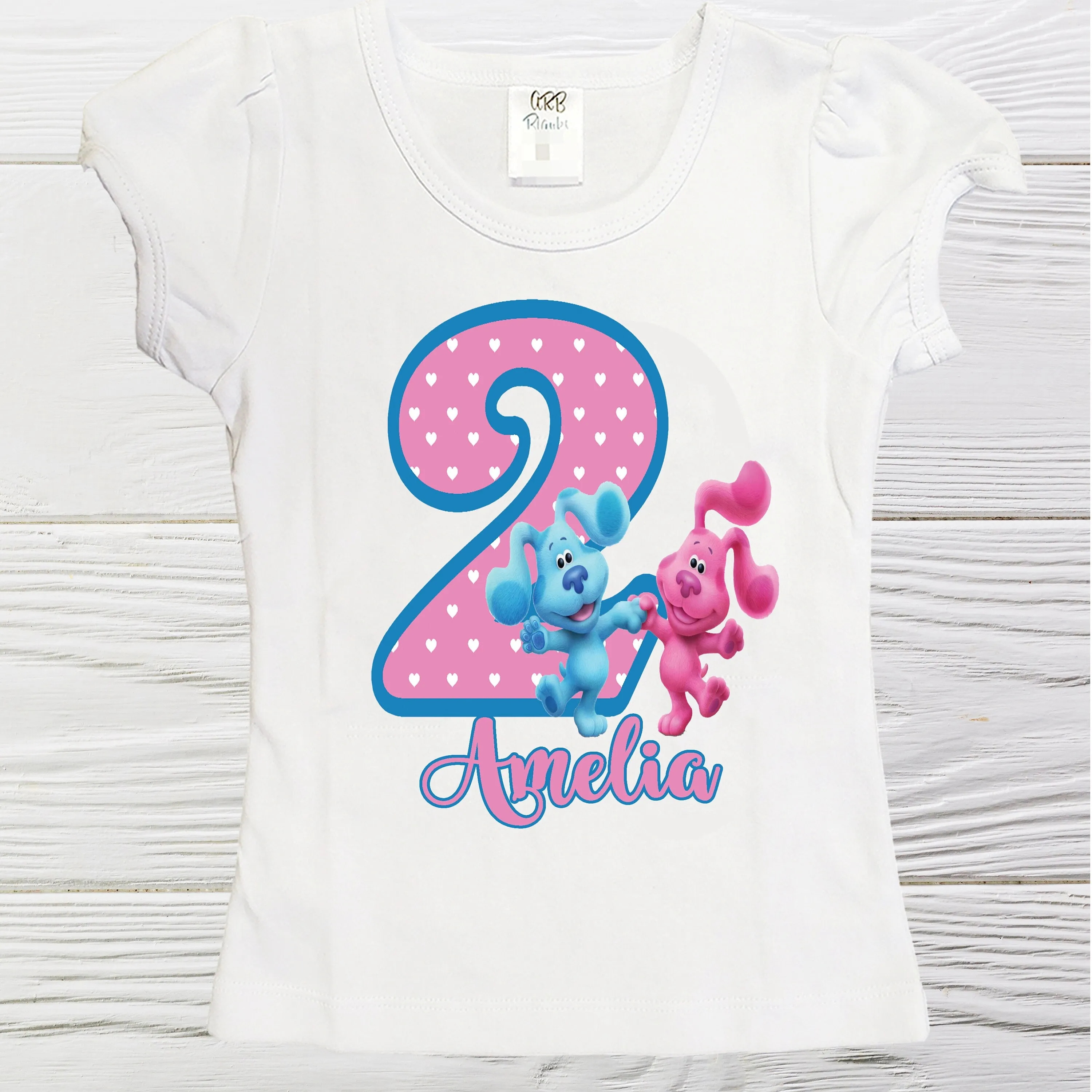 Blue Clues Shirt | Blues Clues Birthday Girls Shirt | Personalized Blues Clues Shirt | Kids Birthday Shirt |Blues Clues | Girls shirts