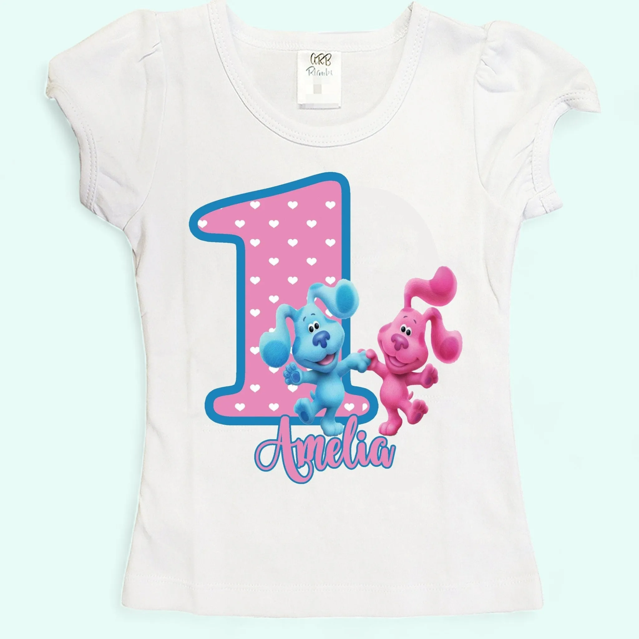 Blue Clues Shirt | Blues Clues Birthday Girls Shirt | Personalized Blues Clues Shirt | Kids Birthday Shirt |Blues Clues | Girls shirts