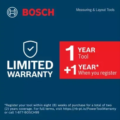 Bosch Professional Blaze Green-Beam 165' Laser Measure