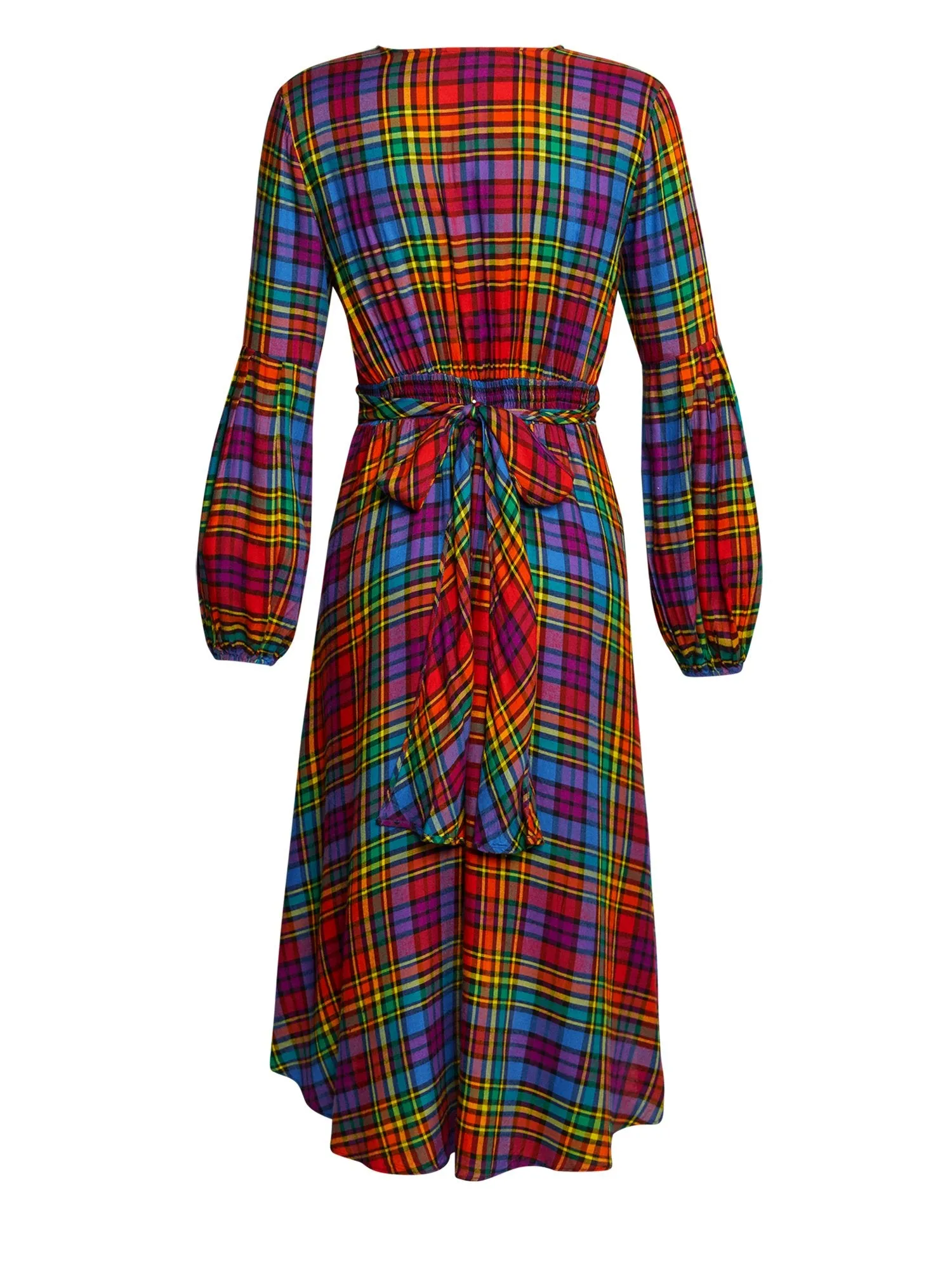 Buffalo Plaid Maxi Top