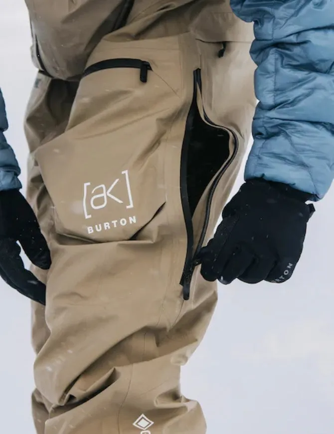Burton [ak] Freebird GORE‑TEX 3L Men's Bib Pant 2025 | Summit Taupe