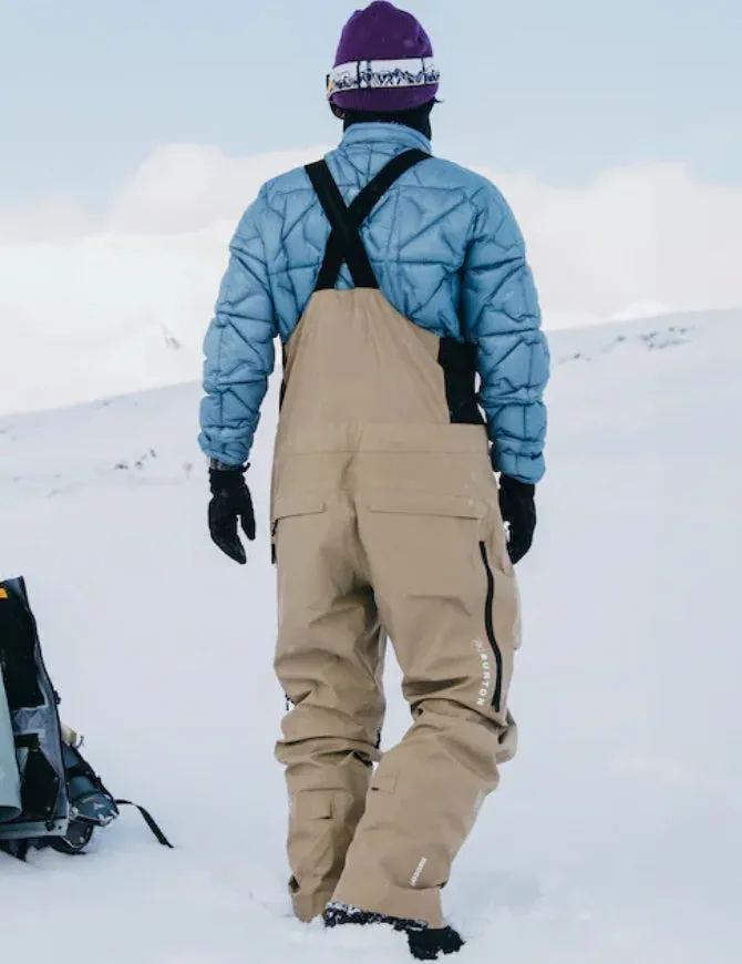 Burton [ak] Freebird GORE‑TEX 3L Men's Bib Pant 2025 | Summit Taupe