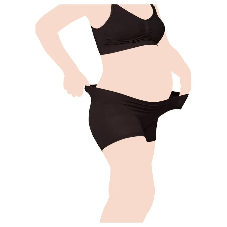 Carriwell Maternity & Deluxe Hospital Panties - Pack of 2 (Black)