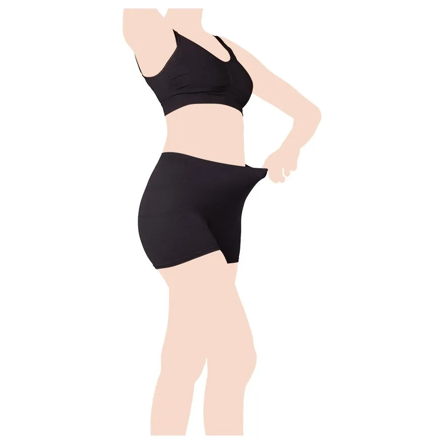 Carriwell Maternity & Deluxe Hospital Panties - Pack of 2 (Black)