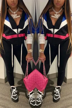 Casual Loose Print Coats