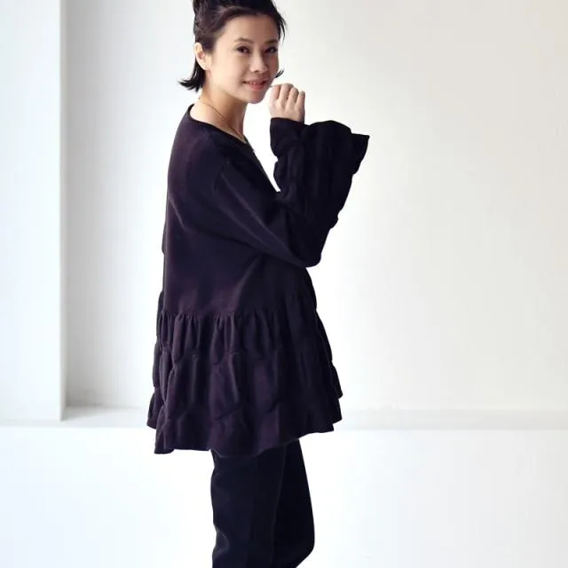 Clarissa Oversized Bell Sleeve Shirt