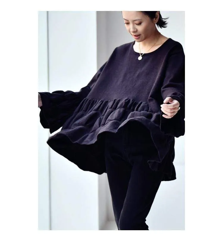 Clarissa Oversized Bell Sleeve Shirt