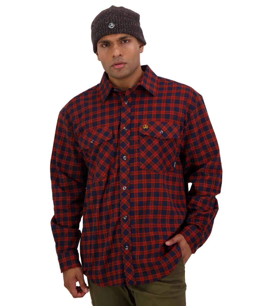 Egmont Full Button Brushed Cotton Shirt