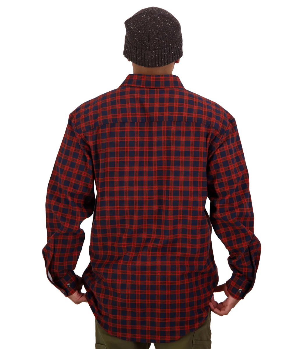 Egmont Full Button Brushed Cotton Shirt