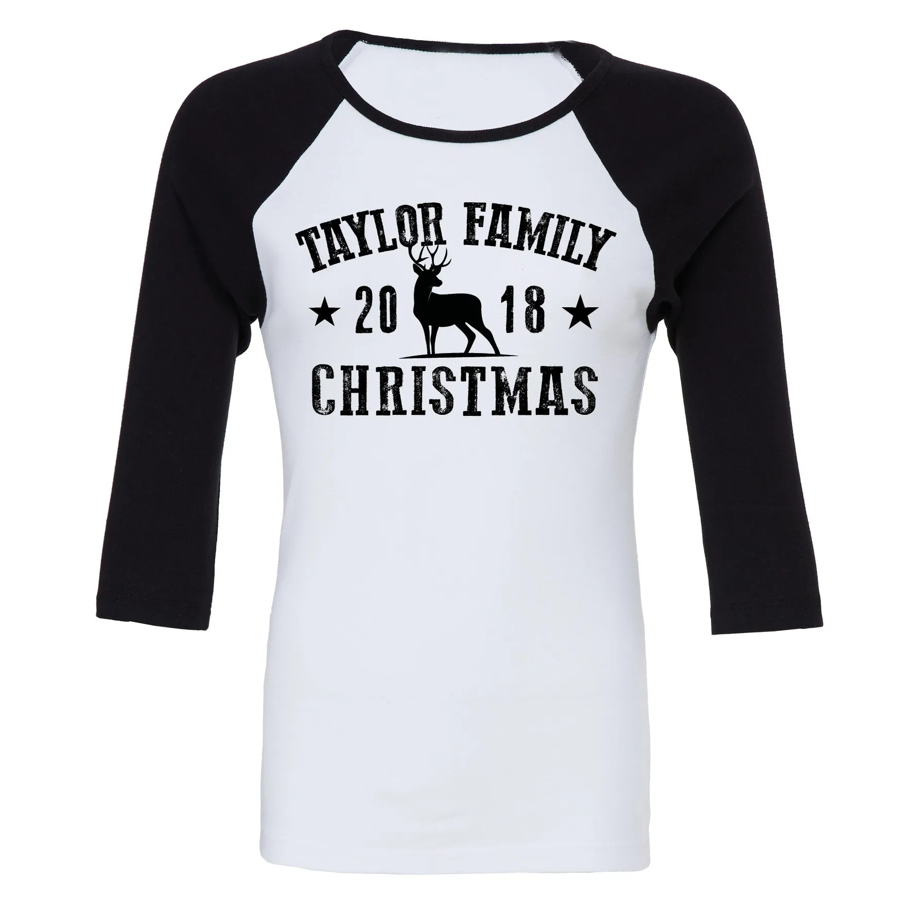 Family Christmas Souvenir 2019 (Personalised Unisex or Ladyfit)