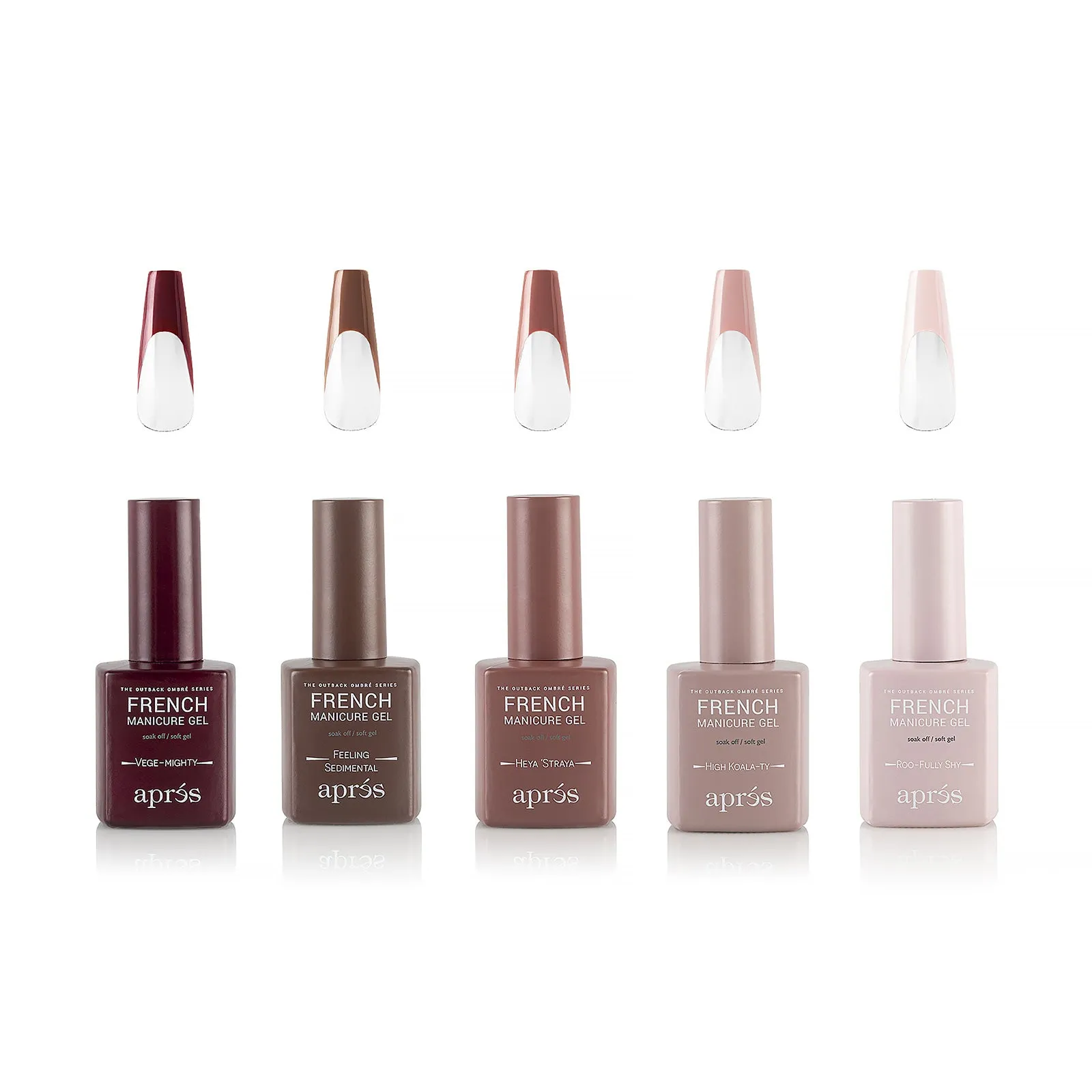 French Manicure Gel Outback Ombré Set