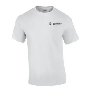 Gildan 6.1oz 100% Cotton Neutral Color T-Shirt With Black CHOP Logo