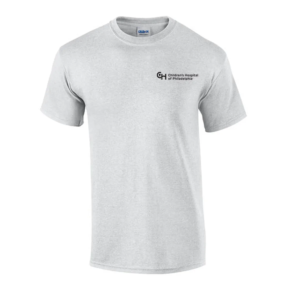 Gildan 6.1oz 100% Cotton Neutral Color T-Shirt With Black CHOP Logo