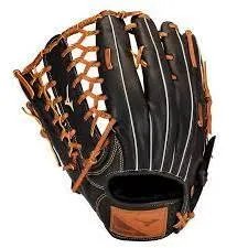 Mizuno Select Nine 12.5 Inch Baseball LHT Fielders Glove - Black
