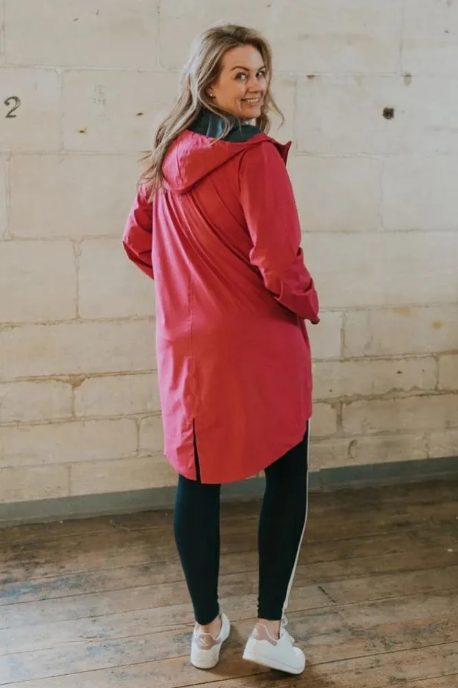Moke Georgie Raincoat Fuchsia