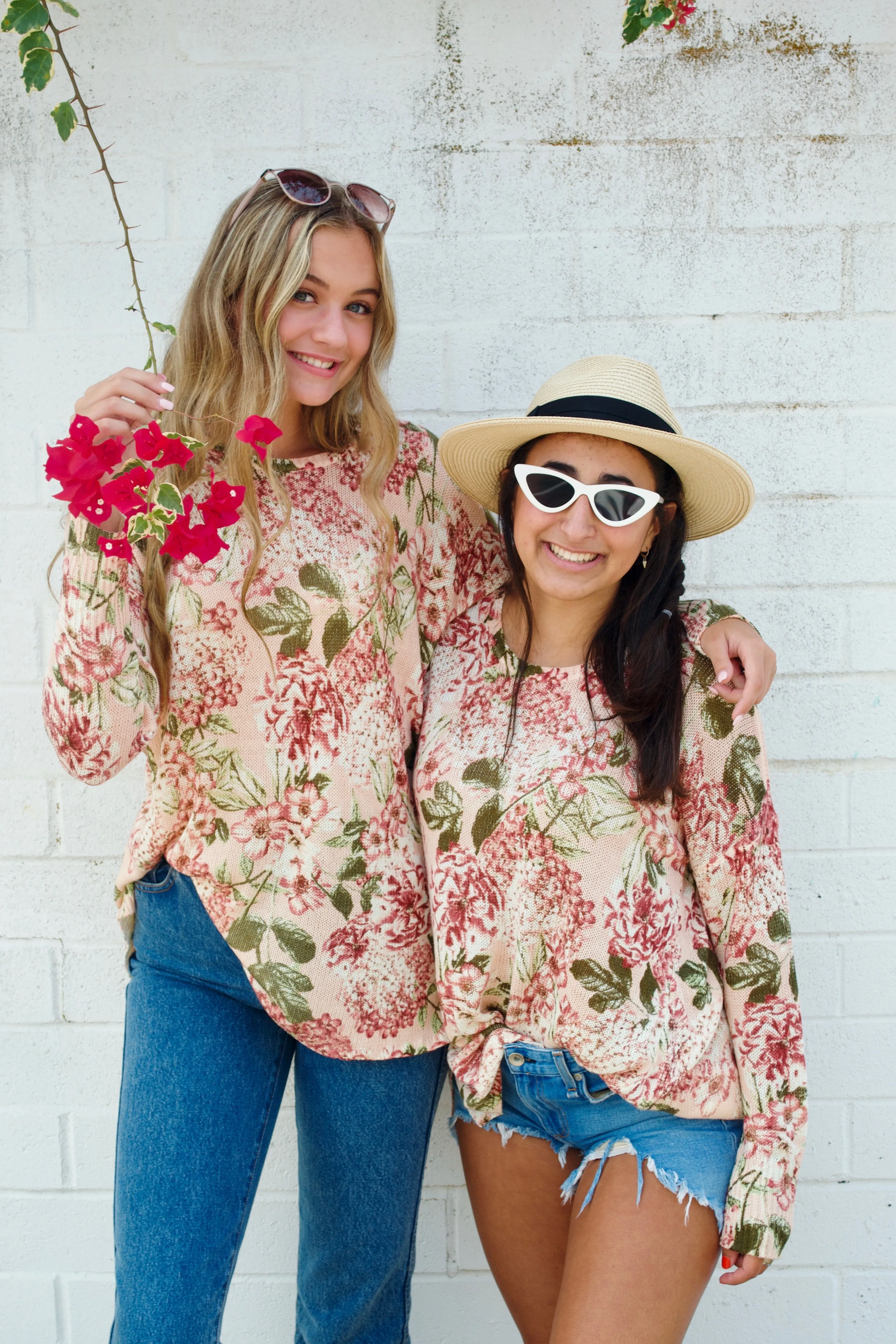 Mumu Pink Bermuda Sweater