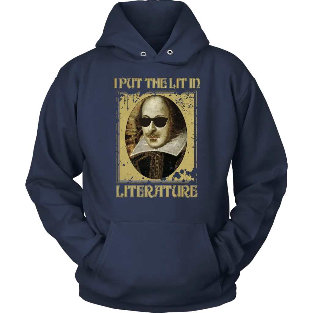 "I Put The Lit In Literature" Hoodie