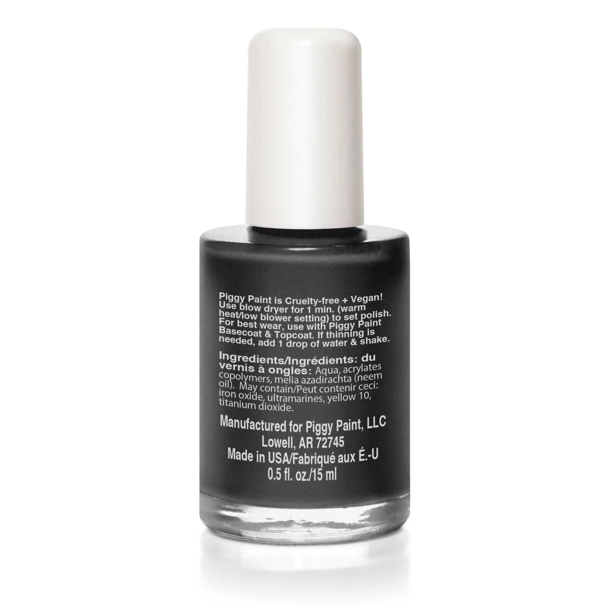 Sleepover Nail Polish - Shimmer Black