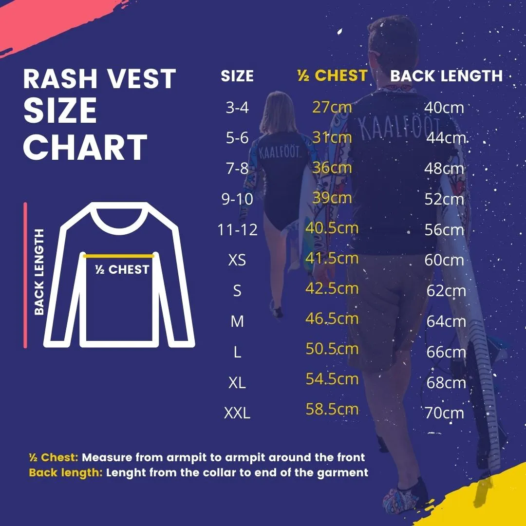 Tribal - Long Sleeve UPF 50 Rash Vest