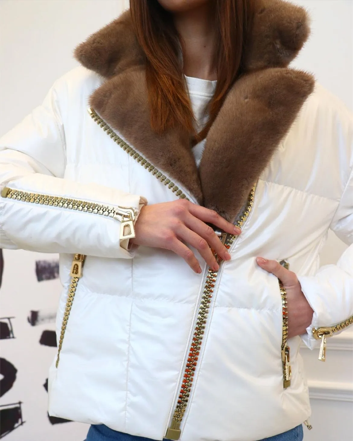 Venus Genuine Scandinavian Mink Fur Freudenberg Comfortemp® Jacket