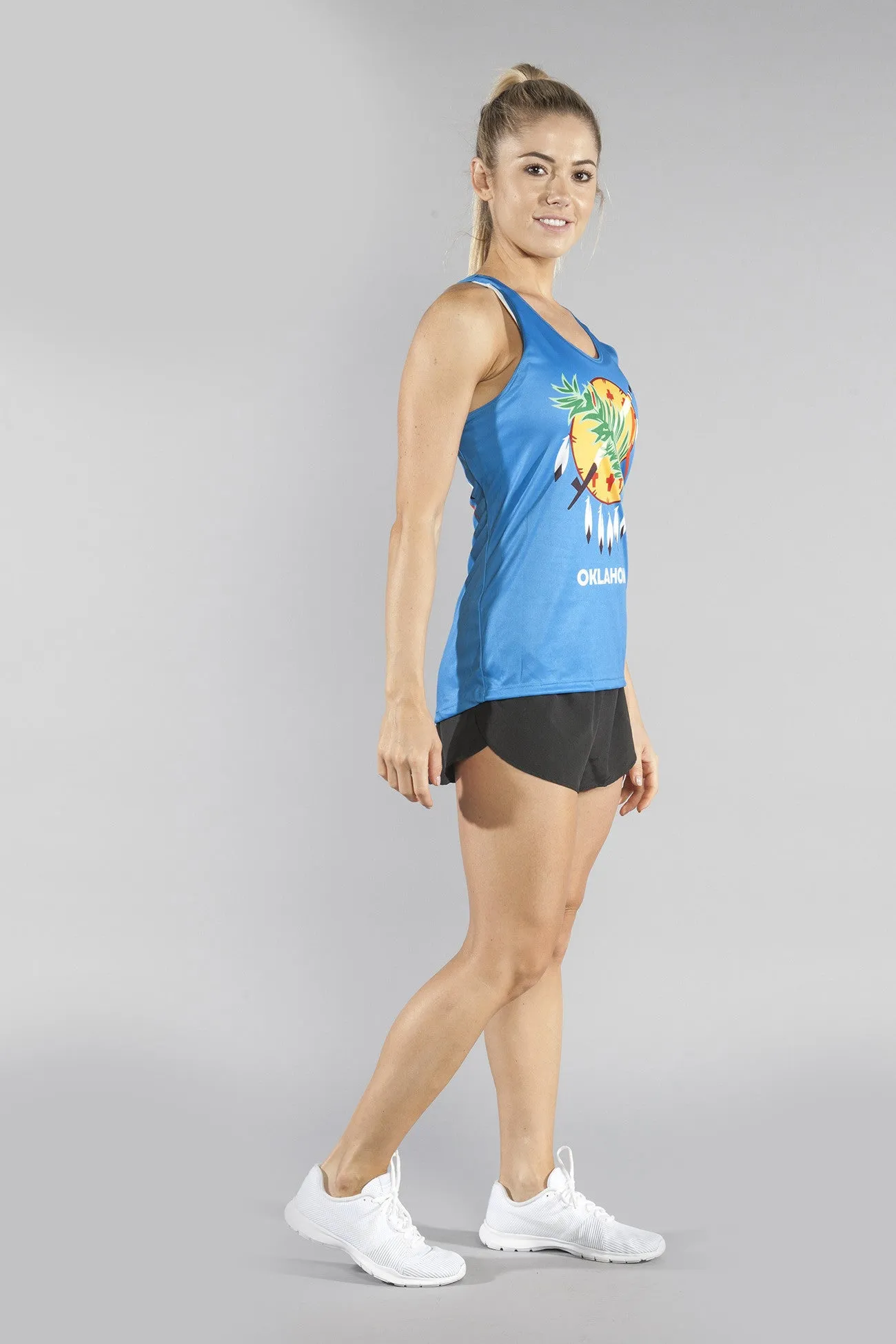 Women's Competitor Lite Interval Singlet - Oklahoma